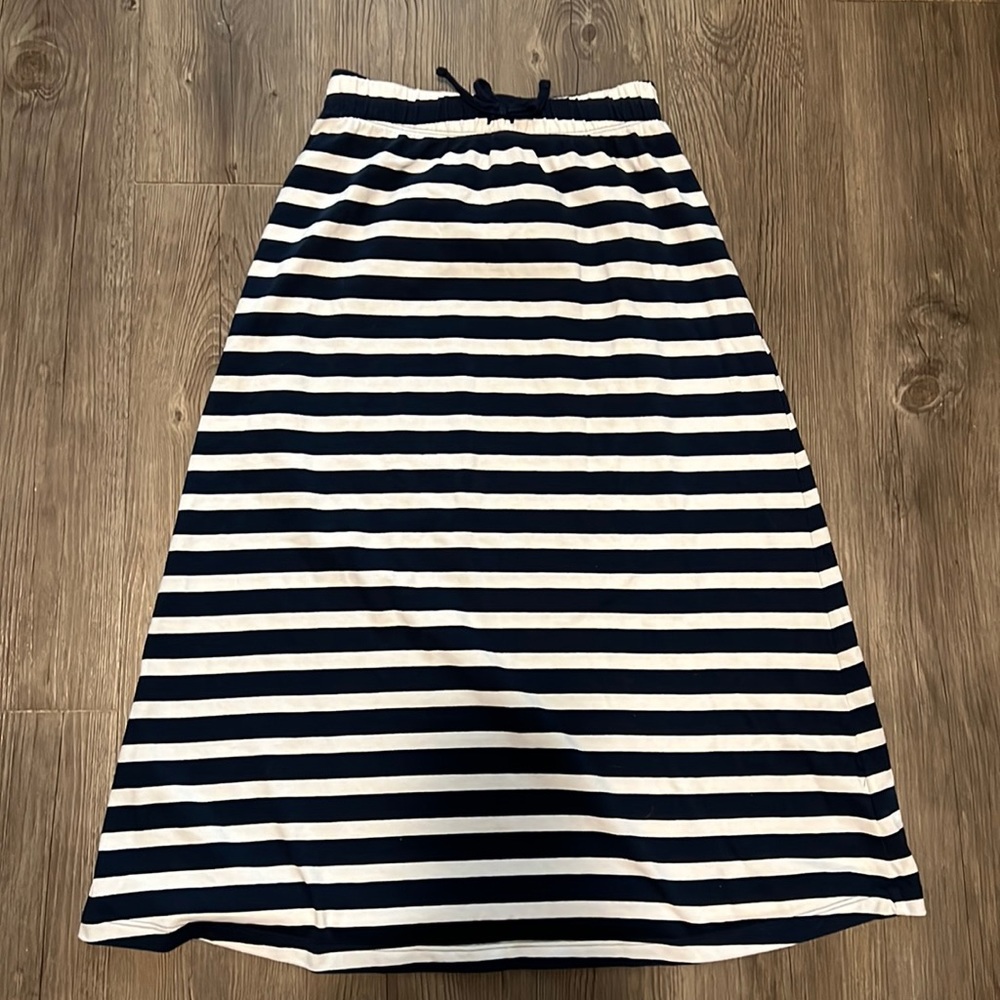 Gap Kids Navy Striped Skirt
